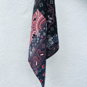 Printed Scarf - Red