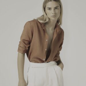Relaxed linen shirt