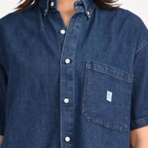 DENIM BOXY SHIRT