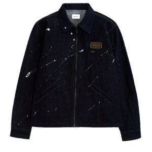 CUSTOMISED BLACK DENIM   JACKET