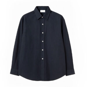 BLACK SOLID FULL SLEEVE SHIRT