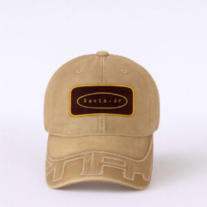 Embroidery kaki cap