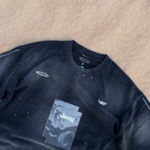 Customised jeep printed tee