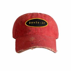 Distressed Orange Cap