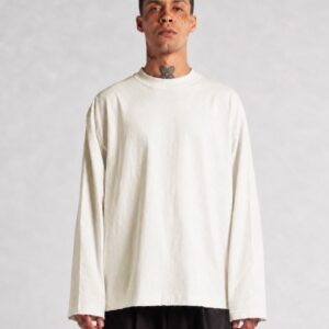 Oversized crop solid tee