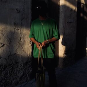 Relaxed Fit Green T-shirt