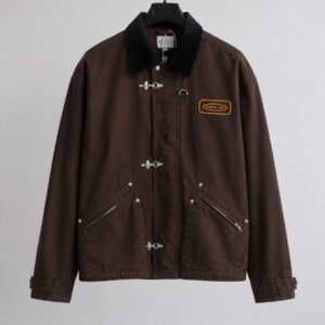 Brown utility jacket