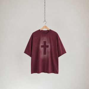 Crimson faith tee