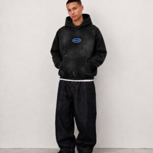 Galaxy fade hoodie black