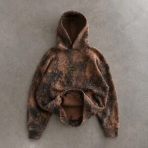 Liquid rust hoodie