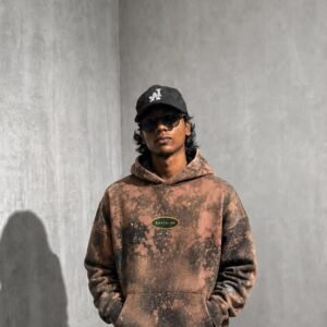 Liquid rust hoodie